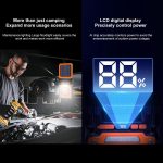 F3 Solar Powered USB Charging Portable Fan Camping Light – Bild 8