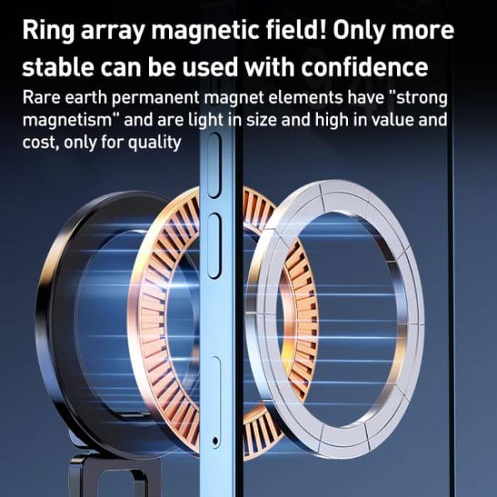 Car MagSafe Magnetic Vacuum Suction Cup Phone Holder – Bild 3