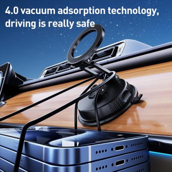 Car MagSafe Magnetic Vacuum Suction Cup Phone Holder – Bild 6