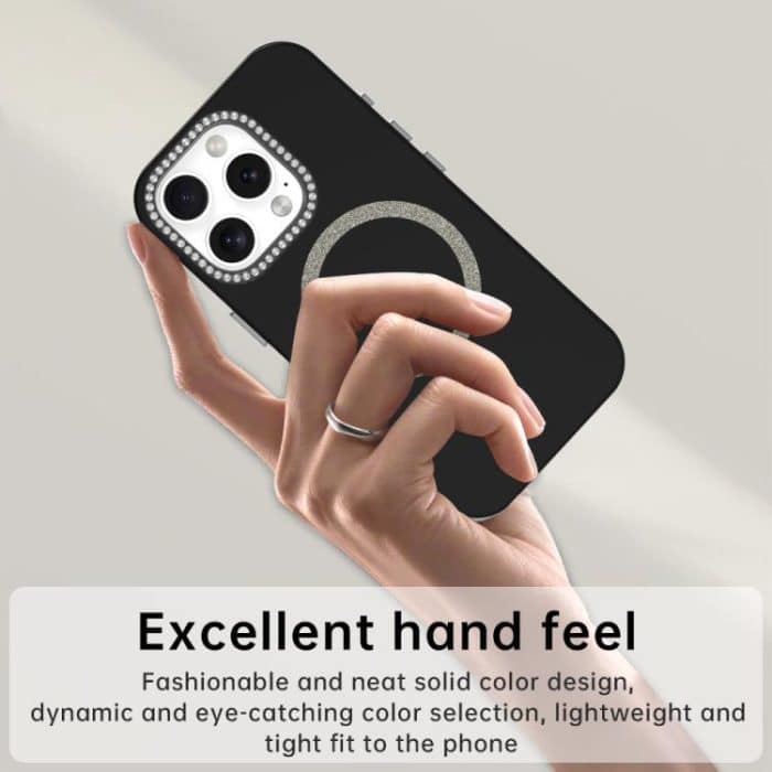 Glitter Rhinestones Series Magsafe PC Hybrid TPU Phone Case, For iPhone 16 Pro Max, For iPhone 16 Pro, For iPhone 16 Plus, For iPhone 16, For iPhone 15 Pro Max, For iPhone 15 Pro – Bild 5