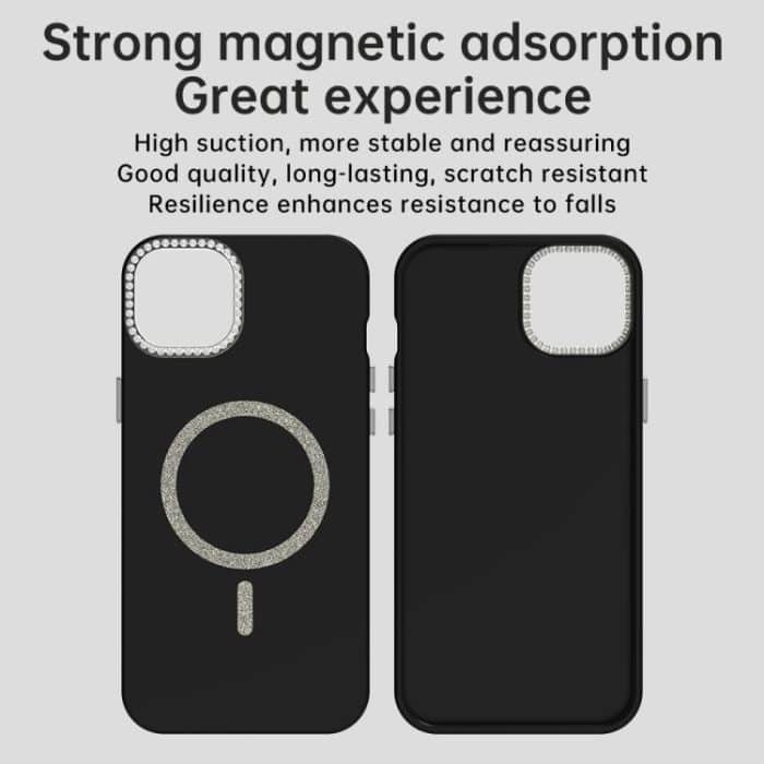Glitter Rhinestones Series Magsafe PC Hybrid TPU Phone Case, For iPhone 15 Plus, For iPhone 15, For iPhone 14 Plus, For iPhone 14, For iPhone 14 Pro, For iPhone 14 Pro Max – Bild 6