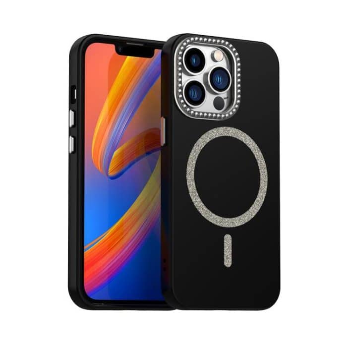 EDA007973913A.jpg Glitter Rhinestones Series Magsafe PC Hybrid TPU Phone Case, For iPhone 13 Pro Max, For iPhone 13 Pro, For iPhone 13, For iPhone 12, For iPhone 12 Pro Max, For iPhone 12 Pro – Bild 1