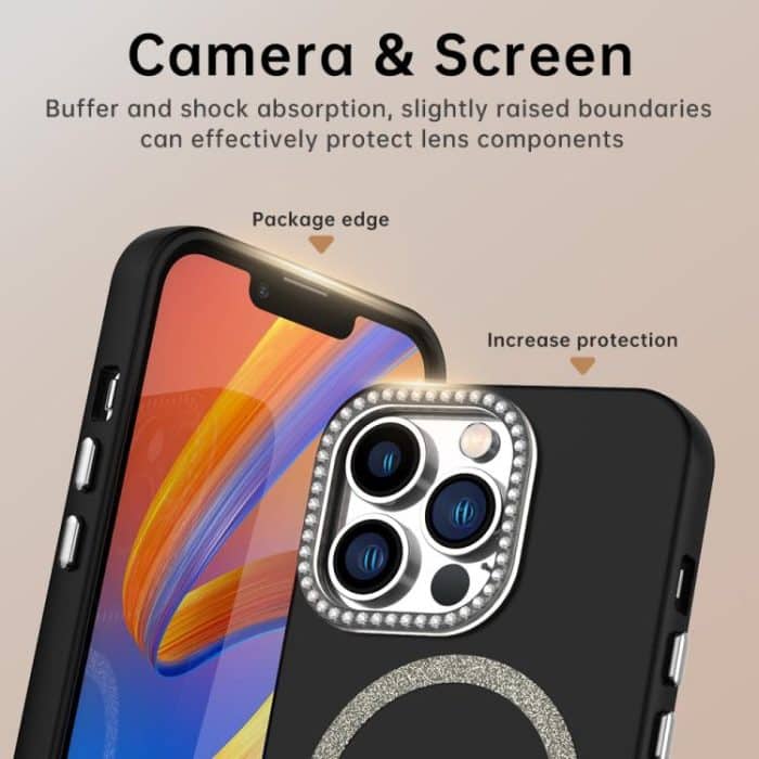 Glitter Rhinestones Series Magsafe PC Hybrid TPU Phone Case, For iPhone 13 Pro Max, For iPhone 13 Pro, For iPhone 13, For iPhone 12, For iPhone 12 Pro Max, For iPhone 12 Pro – Bild 7