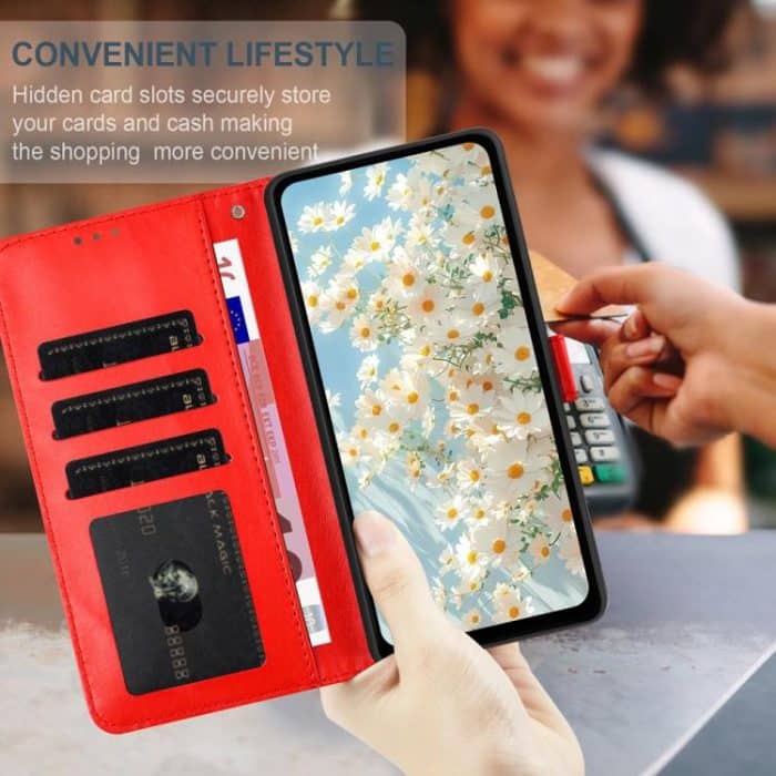 Daisy Embossed Leather Phone Case, For iPhone 16, For iPhone 15 Pro Max – Bild 6