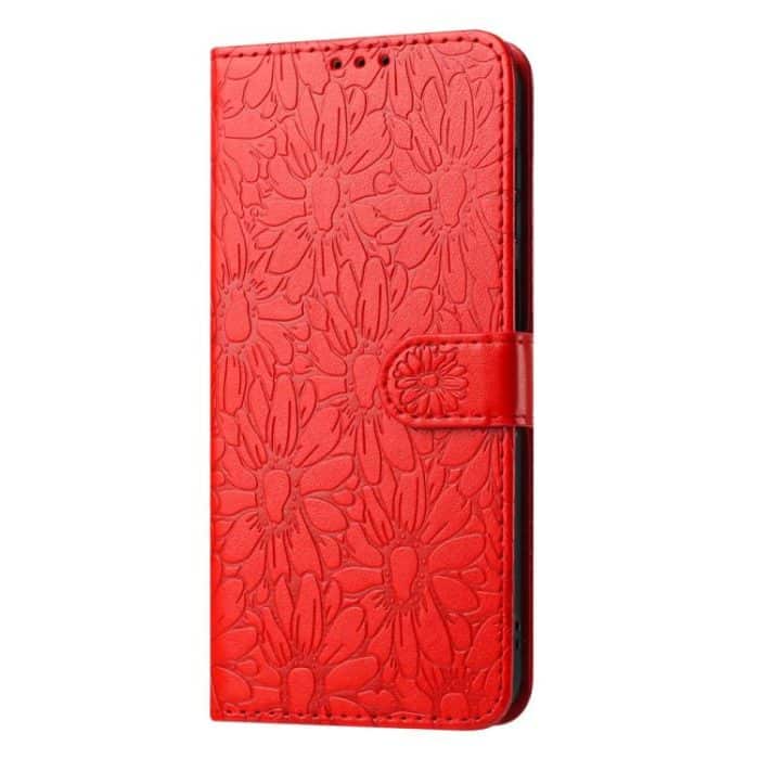 Daisy Embossed Leather Phone Case, For iPhone 16e, For iPhone 16 Pro Max – Bild 2