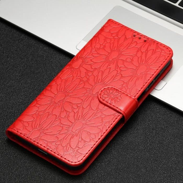 Daisy Embossed Leather Phone Case, For iPhone 13, For iPhone 12 / 12 Pro – Bild 5