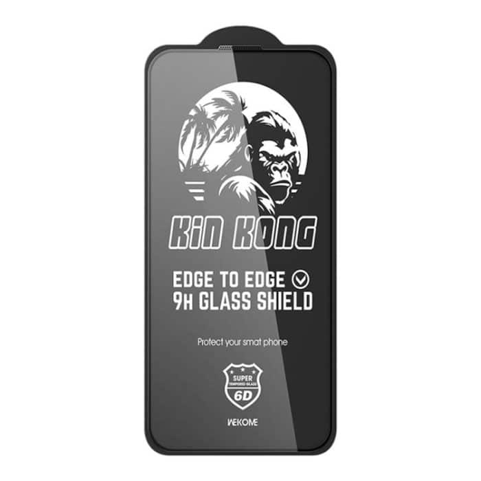 WK WTP-096 Jungle Series Kinkong 6D Curved HD Tempered Glass Film, For iPhone 16 Pro Max, For iPhone 16 Pro, For iPhone 16 Plus / 15 Plus, For iPhone 16 / 15, For iPhone 15 Pro Max, For iPhone 15 Pro – Bild 2