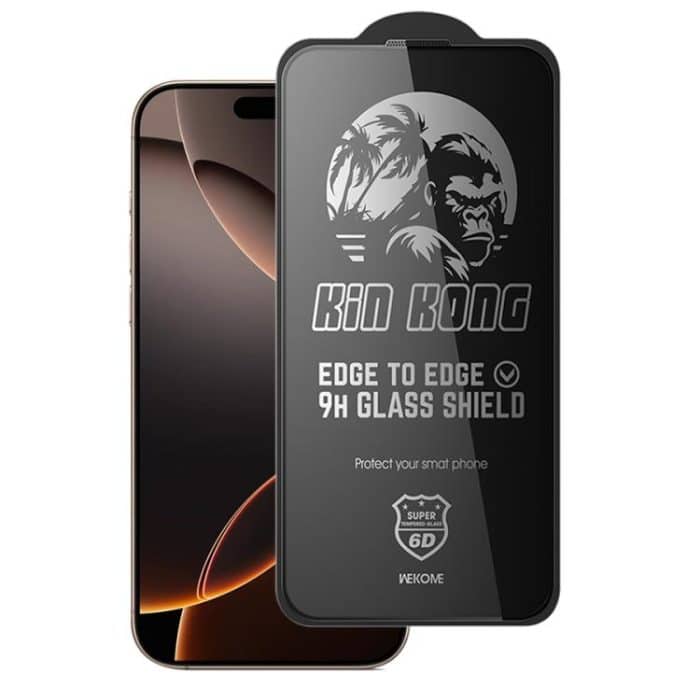 WK WTP-097 Jungle Series Kinkong 6D Curved Privacy Tempered Glass Film, For iPhone 16 Pro Max, For iPhone 16 Pro, For iPhone 16 Plus / 15 Plus, For iPhone 16 / 15, For iPhone 15 Pro Max, For iPhone 15 Pro – Bild 1
