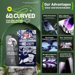 WK WTP-097 Jungle Series Kinkong 6D Curved Privacy Tempered Glass Film, For iPhone 16 Pro Max, For iPhone 16 Pro, For iPhone 16 Plus / 15 Plus, For iPhone 16 / 15, For iPhone 15 Pro Max, For iPhone 15 Pro – Bild 4