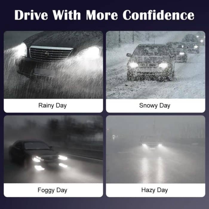 2pcs 25W 2500lm 6000K Car LED Headlight Bulb, 9004, 9005, 9006, 9007, H1, H4, H7, H11, H13 – Bild 11