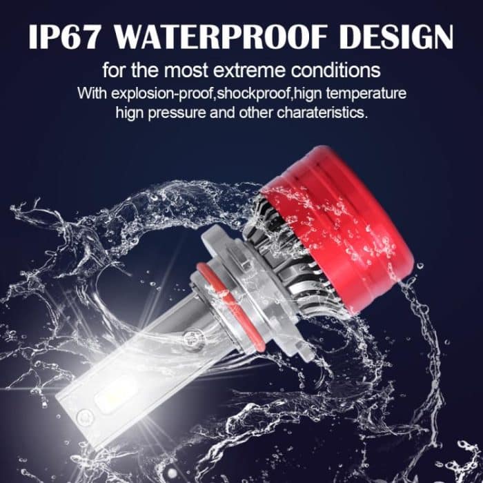 2pcs 25W 2500lm 6000K Car LED Headlight Bulb, 9004, 9005, 9006, 9007, H1, H4, H7, H11, H13 – Bild 4