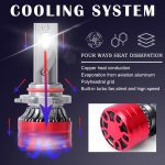 2pcs 25W 2500lm 6000K Car LED Headlight Bulb, 9004, 9005, 9006, 9007, H1, H4, H7, H11, H13 – Bild 5