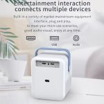 CYS2 Portable HD Android Projector Smart Home Theater, 1GB+8GB, Amlogic T950s, EU Plug, US Plug, AU Plug, UK Plug – Bild 11