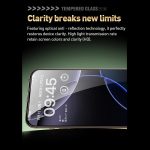 WK WTP-104 Jungle Series Kinkong Kyanite Ultra-hard 9D Curved Privacy Aluminum Glass Film, For iPhone 16 Pro Max, For iPhone 16 Pro, For iPhone 16 Plus / 15 Plus, For iPhone 16 / 15, For iPhone 15 Pro Max, For iPhone 15 Pro – Bild 7