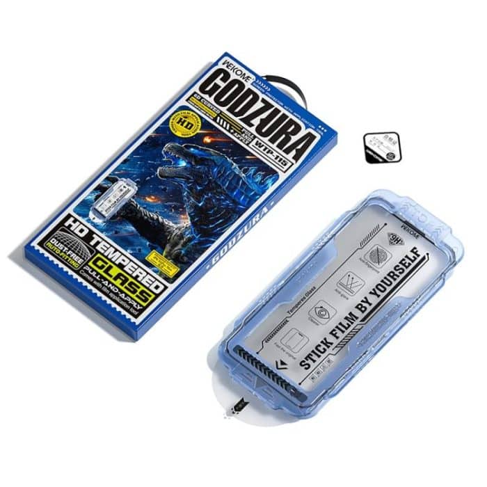 WK WTP-115 Easy Install 6D Curved Ultra-Fine Edge HD Tempered Glass Film, For iPhone 16 Pro Max, For iPhone 16 Pro, For iPhone 16 Plus / 15 Plus, For iPhone 16 / 15, For iPhone 15 Pro Max, For iPhone 15 Pro, For iPhone 13 Pro Max / 14 Plus... – Bild 3