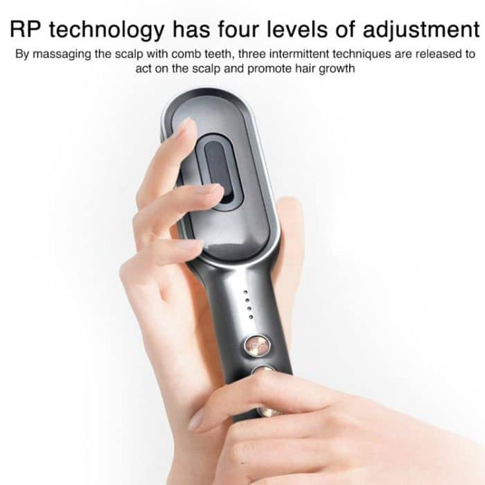 K-SKIN KD3806 EMS Micro-current IPL Hair Care Massage Comb, KD3806 (White), KD3806 (Grey) – Bild 3