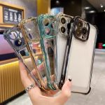 Electroplating Space TPU Four-corner Shockproof Phone Case with Lens Film, For iPhone 13 Pro Max, For iPhone 13 Pro – Bild 4