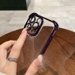 Electroplating Space TPU Four-corner Shockproof Phone Case with Lens Film, For iPhone 11 Pro – Bild 5