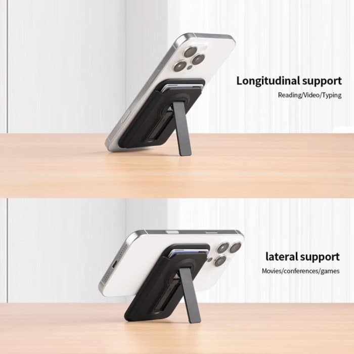 Magnetic Foldable 360 Degree Rotating Bracket Card Bag, Magnetic Foldable – Bild 6