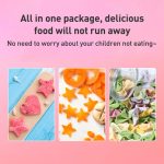 Stainless Steel Irregular Biscuit Mold Fruit Begetable Cutting Mold, 12pcs / Set Orange, 12pcs / Set Pink, 12pcs / Set Red, 12pcs / Set Yellow, 12pcs / Set Blue, 12pcs / Set Green, 12pcs / Set Purple, 12pcs / Set Random Color, 11pcs / Set Random Color – Bild 3