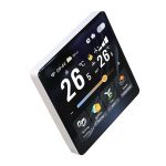 4 inch Screen Smart Room Thermostat, BAC-2005AL Two Channel, BAC-2005EL Four Channel, BAC-2005ALW Two Channel WiFi, BAC-2005ELW Four Channel WiFi