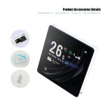 4 inch Screen Smart Room Thermostat, BAC-2005AL Two Channel, BAC-2005EL Four Channel, BAC-2005ALW Two Channel WiFi, BAC-2005ELW Four Channel WiFi – Bild 5