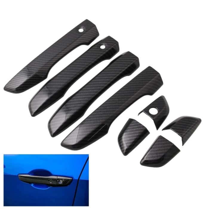 EDA008013.jpg 4 PCS Car Modified Carbon Türgriff Dekoration für Honda Civic 2016-2020 – Bild 1