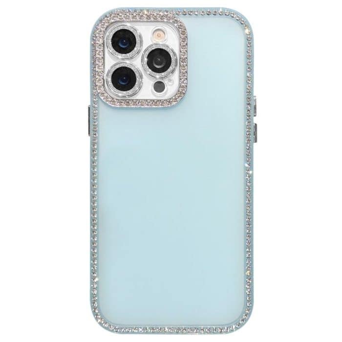 EDA008013013B.jpg Dual-Sided Rhinestone Design Matte Full Coverage Phone Case, For iPhone 13 Pro, For iPhone 12 Pro Max, For iPhone 12 Pro, For iPhone 11 – Bild 1