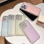 Dual-Sided Rhinestone Design Matte Full Coverage Phone Case, For iPhone 15 Pro Max, For iPhone 15 Pro, For iPhone 15 Plus / 14 Plus, For iPhone 15 – Bild 2