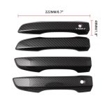 4 PCS Car Modified Carbon Türgriff Dekoration für Honda Civic 2016-2020 – Bild 5