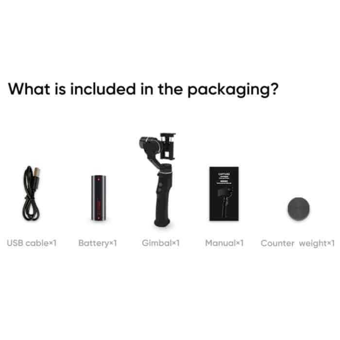 Funsnap Capture1 Outdoor-Live-Video-Triaxial-Hand-Gimbal-Aufnahmestabilisator, Capture1 – Bild 19