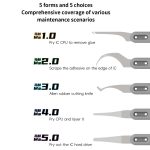 18 Arten Ma-Suit 5 in 1 Set mit handpolierten Klingen – Bild 2