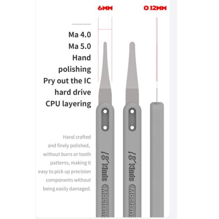 18 Arten Ma-Suit 5 in 1 Set mit handpolierten Klingen – Bild 4