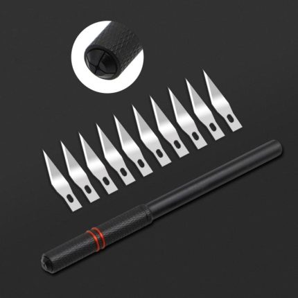 Ergonomic Non-slip Carving Glue Remover Knife Set, NO.1, NO.2, NO.3, NO.4, NO.5, NO.6, NO.7, NO.8, NO.9