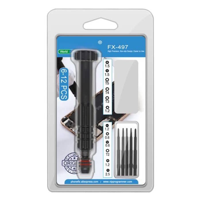 EDA008016601.jpg Aluminum Alloy Screwdriver Set, 6 in 1, 12 in 1 – Bild 1