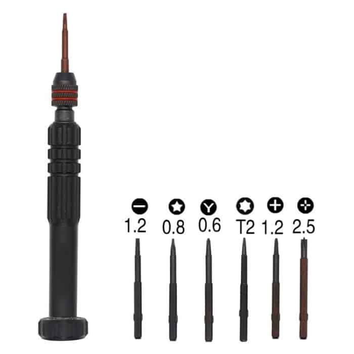 Aluminum Alloy Screwdriver Set, 6 in 1, 12 in 1 – Bild 2
