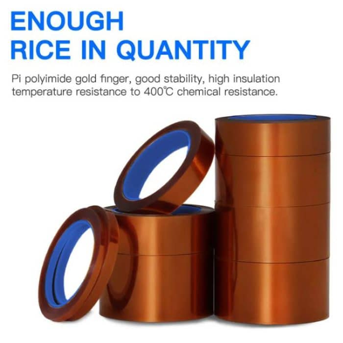 Mechanic 400 Degrees Celsius High-temperature Resistant PCB Battery Repair Tape, 5mm x 35m, 10mm x 35m, 15mm x 35m, 20mm x 35m, 30mm x 35m – Bild 6