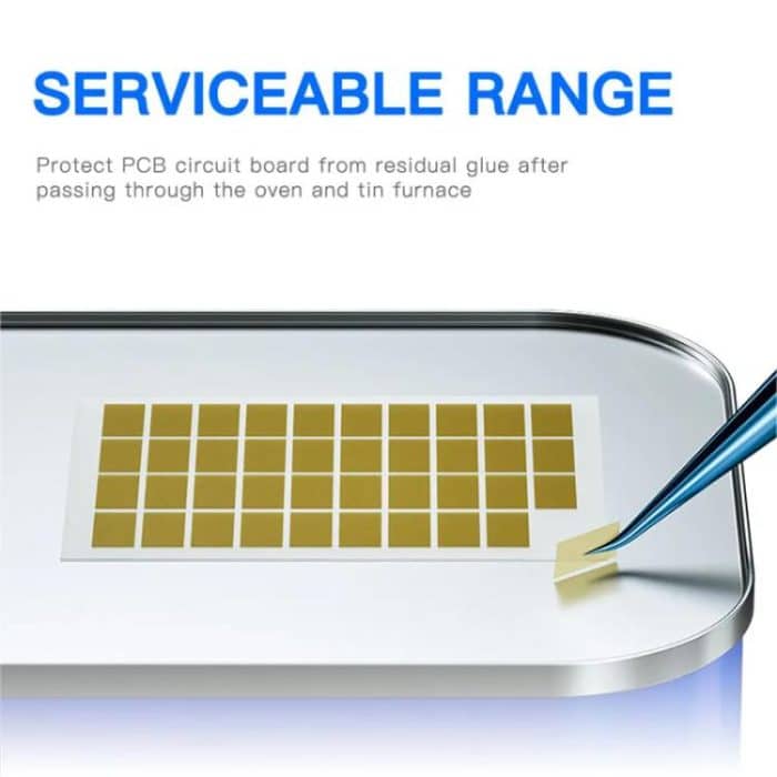 Mechanic 400 Degrees Celsius High-temperature Resistant PCB Battery Repair Tape, 5mm x 35m, 10mm x 35m, 15mm x 35m, 20mm x 35m, 30mm x 35m – Bild 7