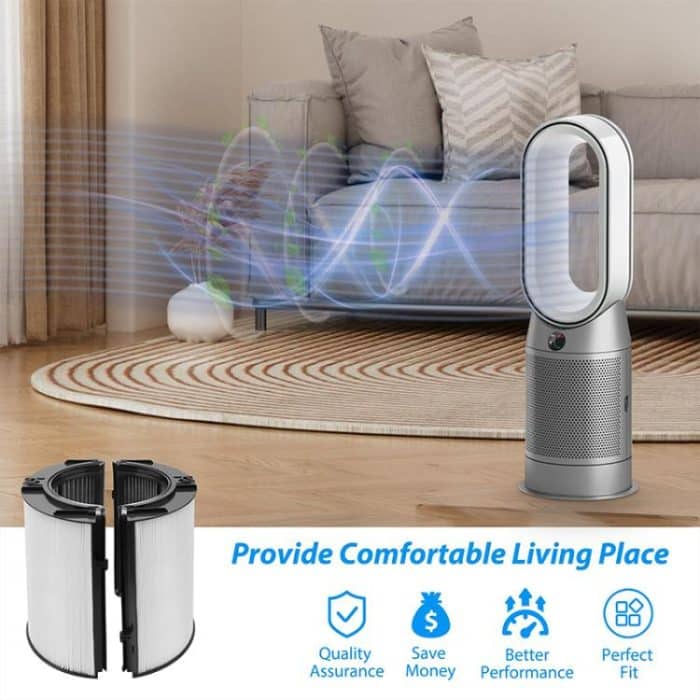 2 teile/satz Kombinierter Filter Für Dyson TP06 / TP09 / HP07 / HP09 Luftreiniger – Bild 8