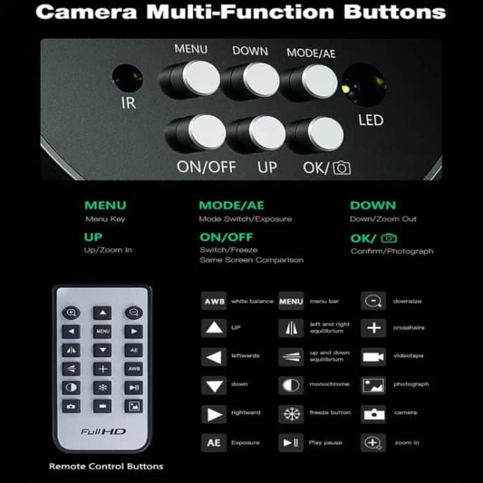 Mechanic MOS 4K IMX415 Sensor 51MP Ultra HD Industrie-Mikroskopkamera – Bild 7