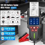 KONNWEI KW700 12V / 24V 2.8 inch Color Screen Car Battery Tester with Printer, KW700 – Bild 2