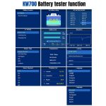 KONNWEI KW700 12V / 24V 2.8 inch Color Screen Car Battery Tester with Printer, KW700 – Bild 15
