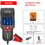 KONNWEI KW700 12V / 24V 2.8 inch Color Screen Car Battery Tester with Printer, KW700 – Bild 19