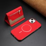 Zipper Horizontal Magnetic Card Bag RFID MagSafe Phone Case, For iPhone 14 Plus, For iPhone 14, For iPhone 14 Pro, For iPhone 14 Pro Max – Bild 5