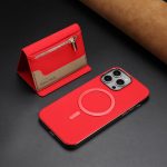 Zipper Horizontal Magnetic Card Bag RFID MagSafe Phone Case, For iPhone 13 Pro Max, For iPhone 13 Pro, For iPhone 13, For iPhone 12 Pro Max – Bild 5