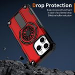 Shockproof Kickstand Metallic Shaft MagSafe Phone Case, For iPhone 15 Pro Max, For iPhone 15 Pro, For iPhone 15 – Bild 5