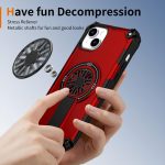 Shockproof Kickstand Metallic Shaft MagSafe Phone Case, For iPhone 14 Plus, For iPhone 14, For iPhone 14 Pro – Bild 4