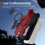 Shockproof Kickstand Metallic Shaft MagSafe Phone Case, For iPhone 14 Plus, For iPhone 14, For iPhone 14 Pro – Bild 6