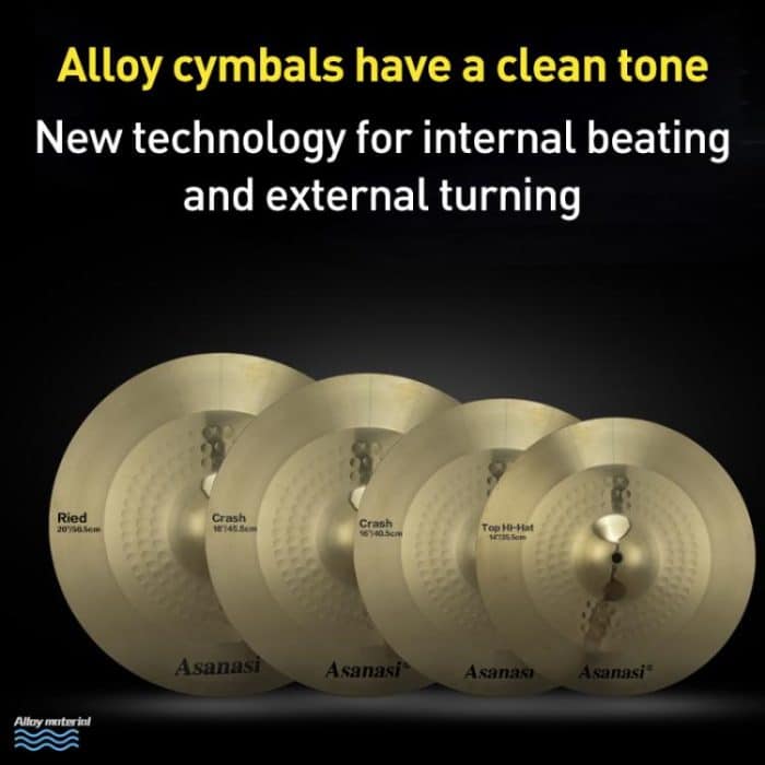 Asanasi 5-in-1-Trommelbecken-Set – Bild 2