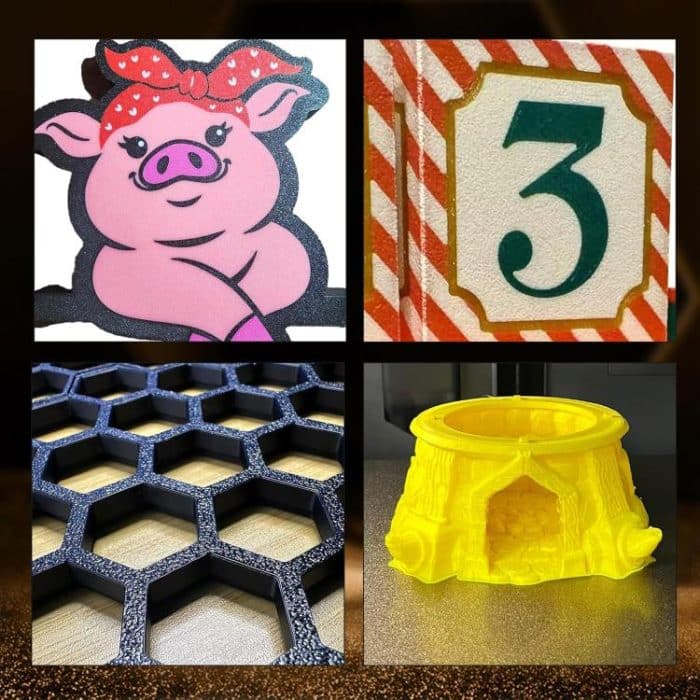 3D Printing Build Plate 184mm For Bambu Lab A1 mini Printer, Gold / Double-Textured PEI, Black / Double-Textured PEI, PEI Coating + PEO Film, PEI Coating + PET Film, PEI Coating + PEY Film, PEI Coating + PEI Film – Bild 7